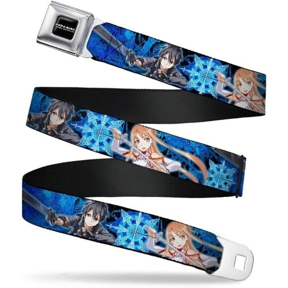 Buckle-Down Other - Buckle-Down Belt Adult Graphic Asuna Kirtio Sword Art online Fashion SeatBelt